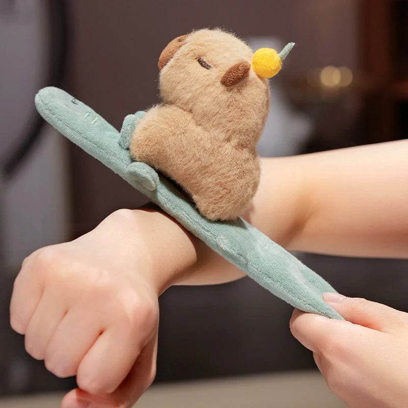 Lovely Animal Slap Snap Wrap Wristband Bracelet Toys Gift