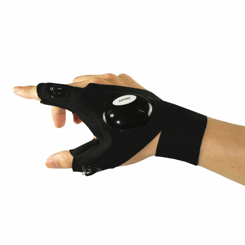 Flashlight Waterproof Glove
