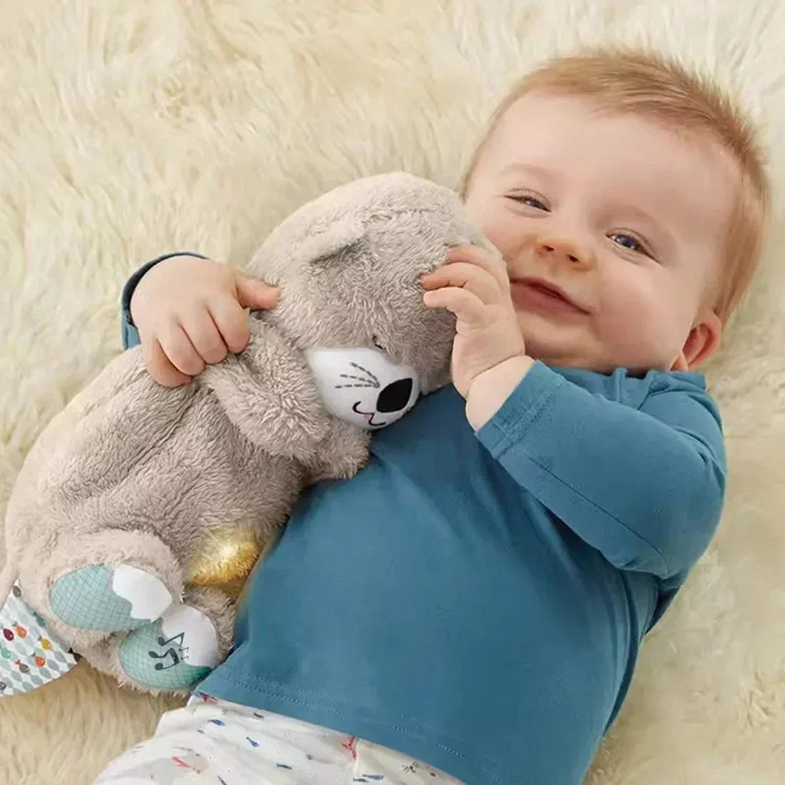 Soothing Music Sleeping and Light Doll Toy Gift