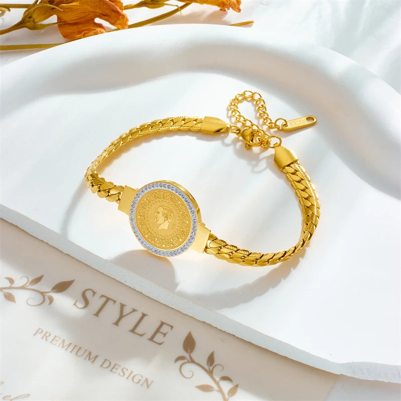 Girl New Trend Non-fading Jewelry Gift Set
