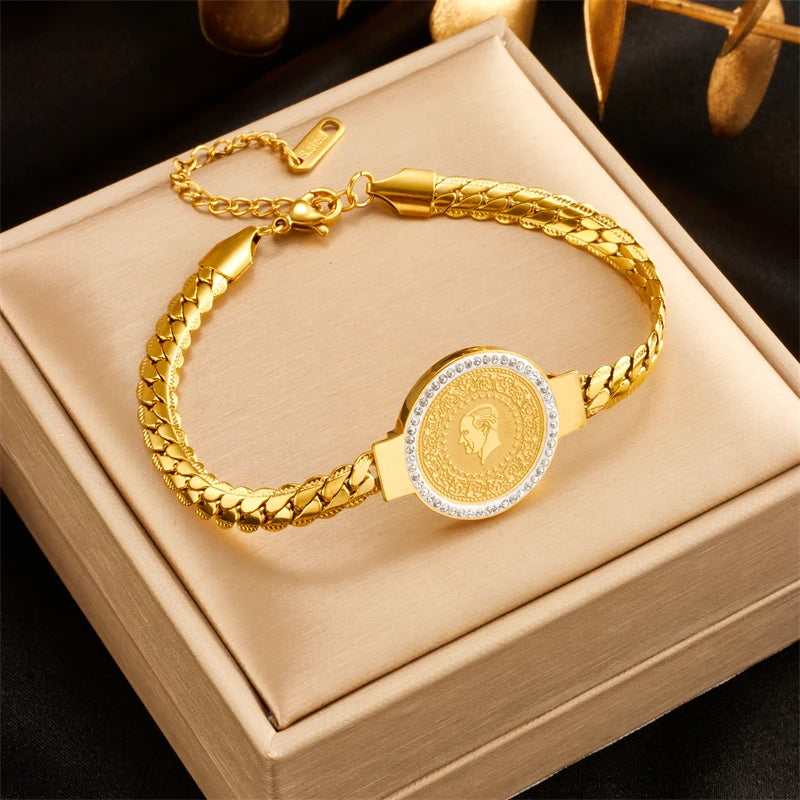 Girl New Trend Non-fading Jewelry Gift Set