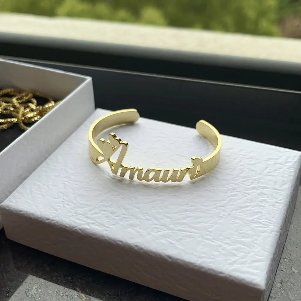 Custom Name Jewelry Set