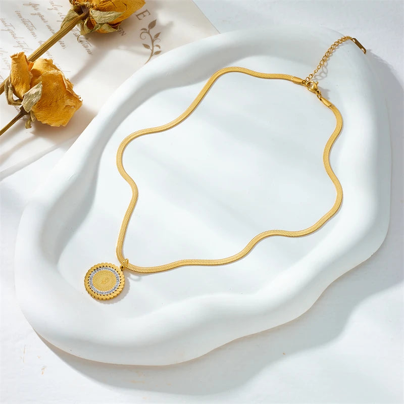 Girl New Trend Non-fading Jewelry Gift Set