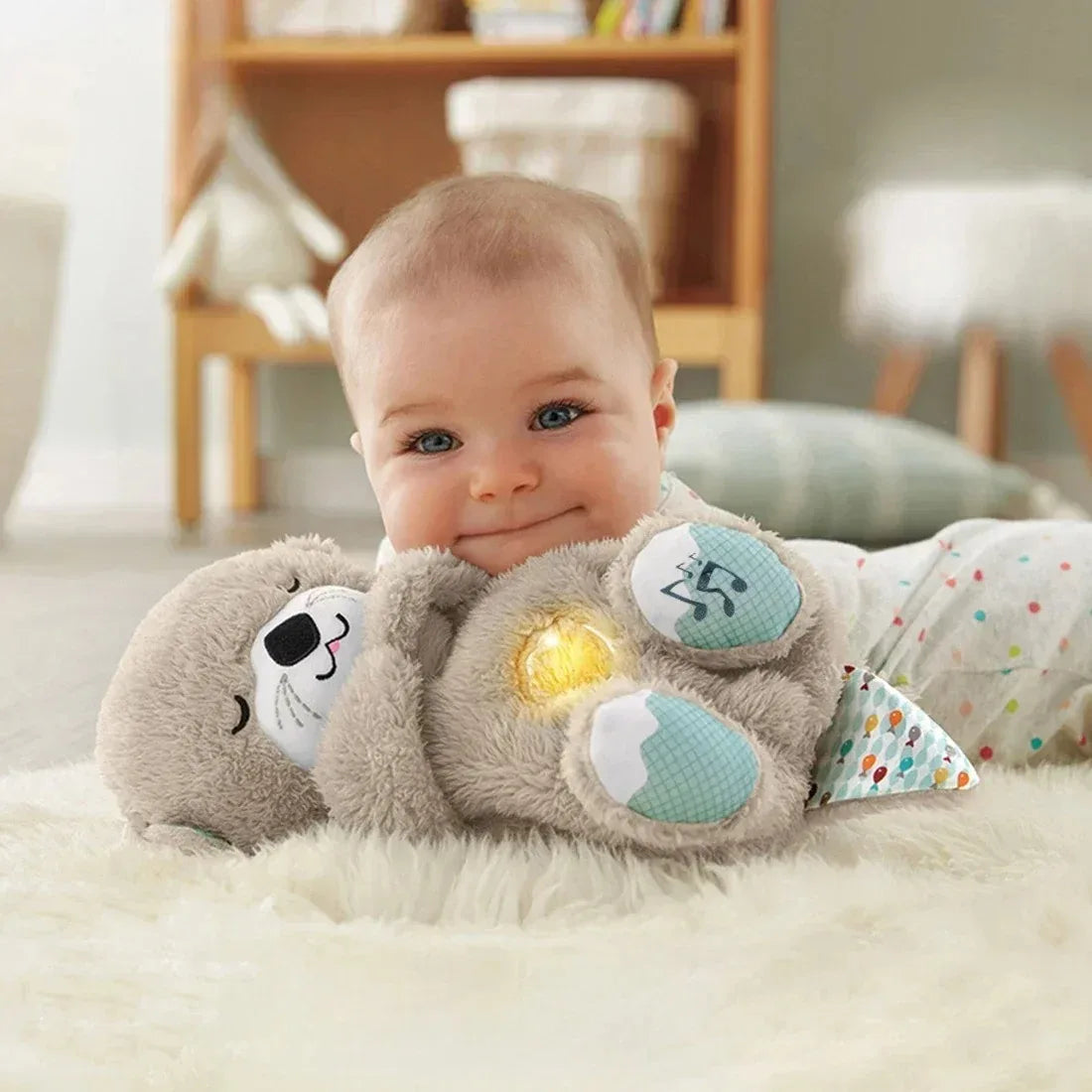 Soothing Music Sleeping and Light Doll Toy Gift
