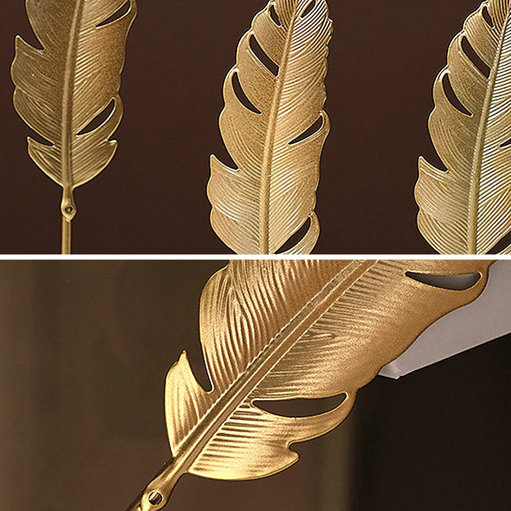 Nordic Gold Ginkgo Leaf Home Decoration Gifts