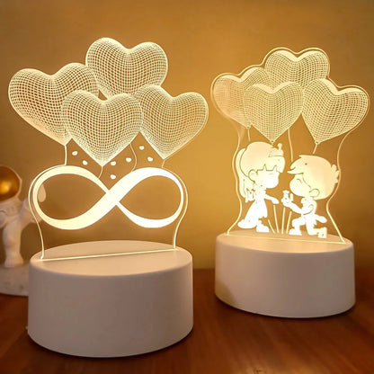 Acrylic USB LED Night Lights